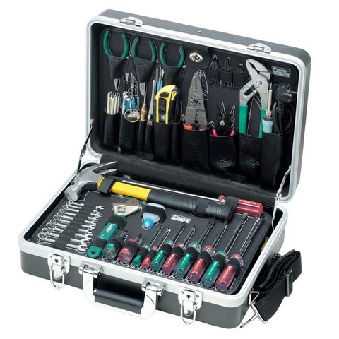 Великий  набір монтажних інструментів Pro'sKit 1PK-850B (220 В) Прев'ю 1