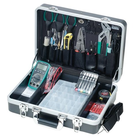 Великий  набір монтажних інструментів Pro'sKit 1PK-850B (220 В) Прев'ю 2