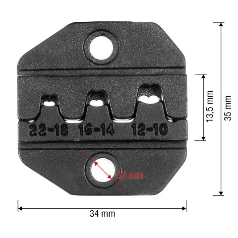 Матрица для кримпера Pro'sKit 1PK-3003D2 Превью 1