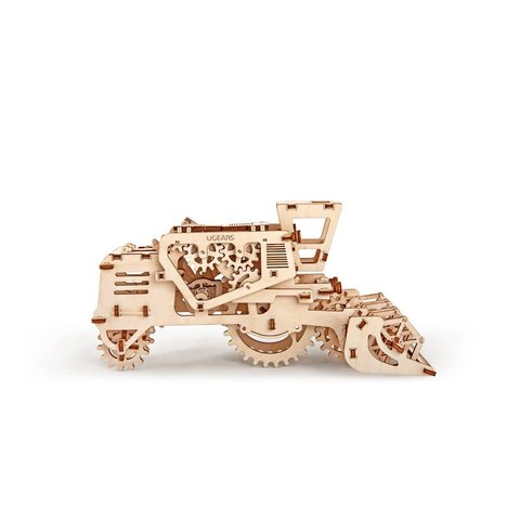Механический 3D-пазл UGEARS Комбайн Превью 3