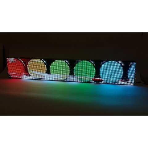LED-екран для реклами в приміщенні (960 × 160 мм, P5, IP20, RGB, SMD, 2000 нт) Прев'ю 8