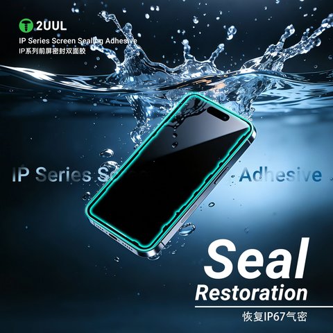 Стикер дисплея 2UUL SA14PS для Apple iPhone 14 Plus, 5 шт., adhesive Превью 4