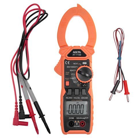 Digital Clamp Meter Accta AT-1100 Vista previa  1