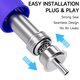 Насадка термофена Mechanic 861 Original, прямая, 6in1, 4mm/5mm/6mm/8mm/10mm/12mm Превью 3