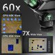 Микроскоп 2UUL MC7060-A1, тринокулярный, 7X-60X Превью 3