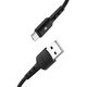 USB дата-кабель Hoco X30, USB тип-A, micro-USB тип-B, 120 см, 2 А, чорний Прев'ю 1