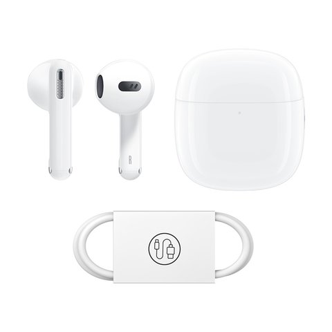 Headphone Baseus Bowie WX5, (wireless, white, with charging case, with cable) #A00051000213-00 Preview 1