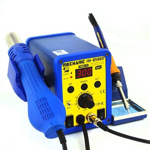 Hot Air Soldering Station Mechanic HK-8586D, (turbine) Preview 1