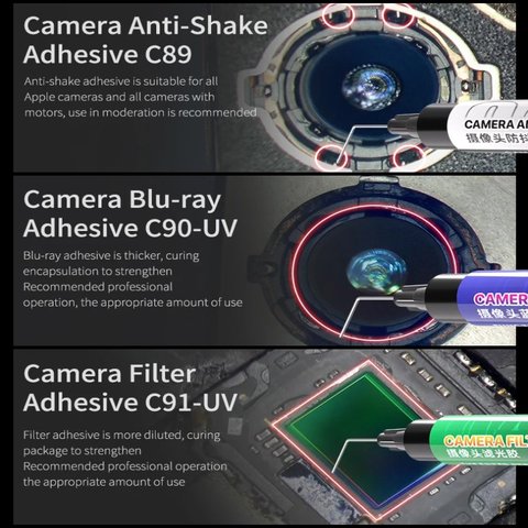 Glue Mechanic C89, (for camera repairing, 3 g, Anti-Shake) Preview 3
