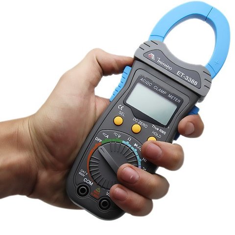 Pinzas amperimétricas digitales Minipa ET-3388 Vista previa  3