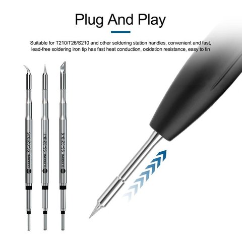 Punta para cautín Sunshine SS-C210-I Vista previa  4