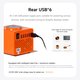 Adaptador de red Amaoe POW-1, 210 W, Quick Charge, Power Delivery (PD), con cargador inalámbrico, 14 puertos Vista previa  4