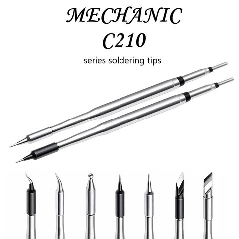 Punta para cautín Mechanic C210-SK, cuchillo, negro Vista previa  4
