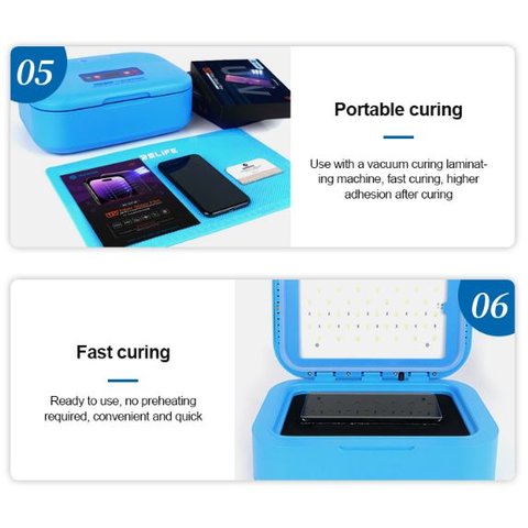 Защитная пленка Sunshine SS-057UR, Pet Soft, HD, Anti-Reflection, отверждение от УФ, 25 шт., 180 мм, 120 мм Превью 6