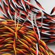 Сервокабель 3x22AWG, 0,33 мм², 1 м, плетений, чорний, червоний, білий Прев'ю 2