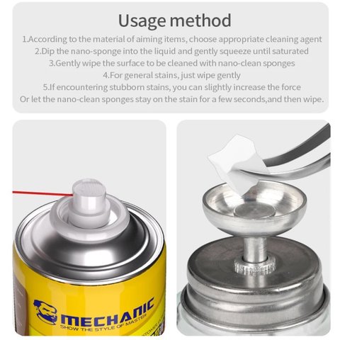 Нано-губка Mechanic NC800, для очищення, універсальна, 800 шт. Прев'ю 2