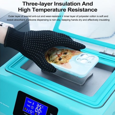 Антистатичні рукавички RELIFE RL-063A, термостійкі Прев'ю 4