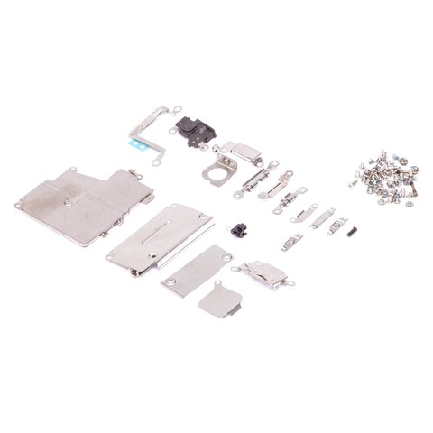 Винт для iPhone 12 Pro, полный комплект, с фиксирующе-зажимными пластинами Превью 1