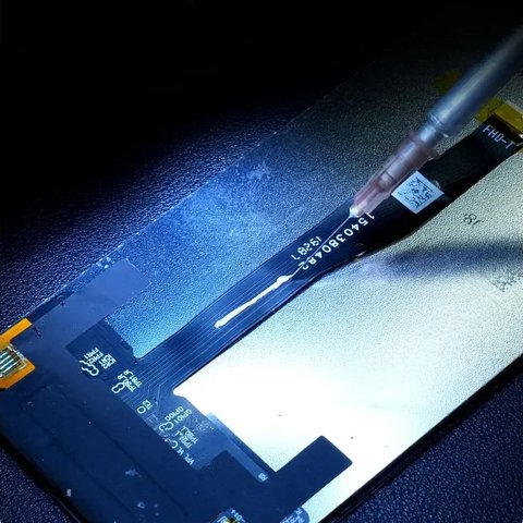 Струмопровідний лак RELIFE HW31, 0,2 мл, silver conductive paint Прев'ю 4