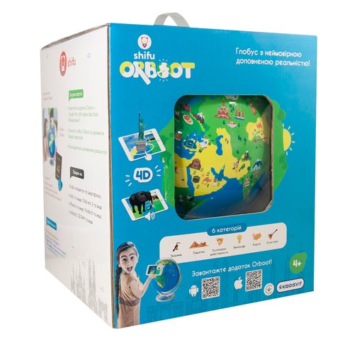 Обучающая игрушка Shifu с дополненной реальностью Глобус ORBOOT Превью 12