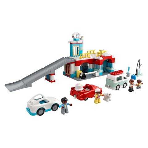 Конструктор LEGO DUPLO Гараж и автомойка (10948) Превью 3